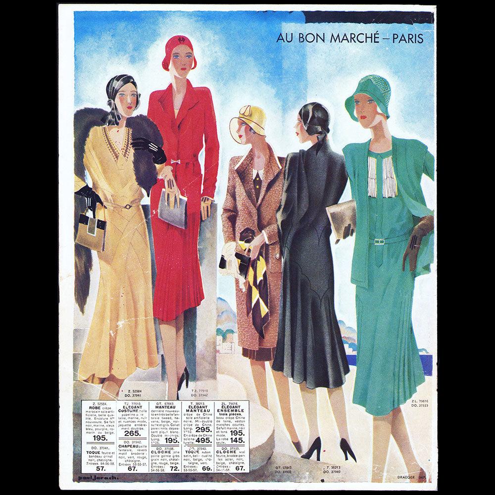 Au Bon Marché - Premières Nouveautés de la Saison, Printemps Eté 1930