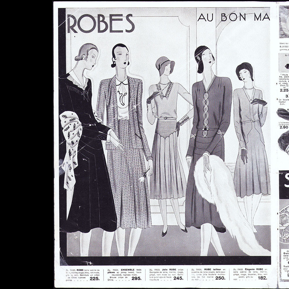 Au Bon Marché - Premières Nouveautés de la Saison, Printemps Eté 1930