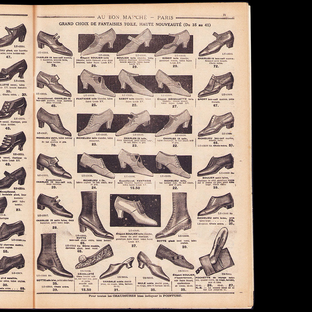 Au Bon Marché - Catalogue de l'été 1925