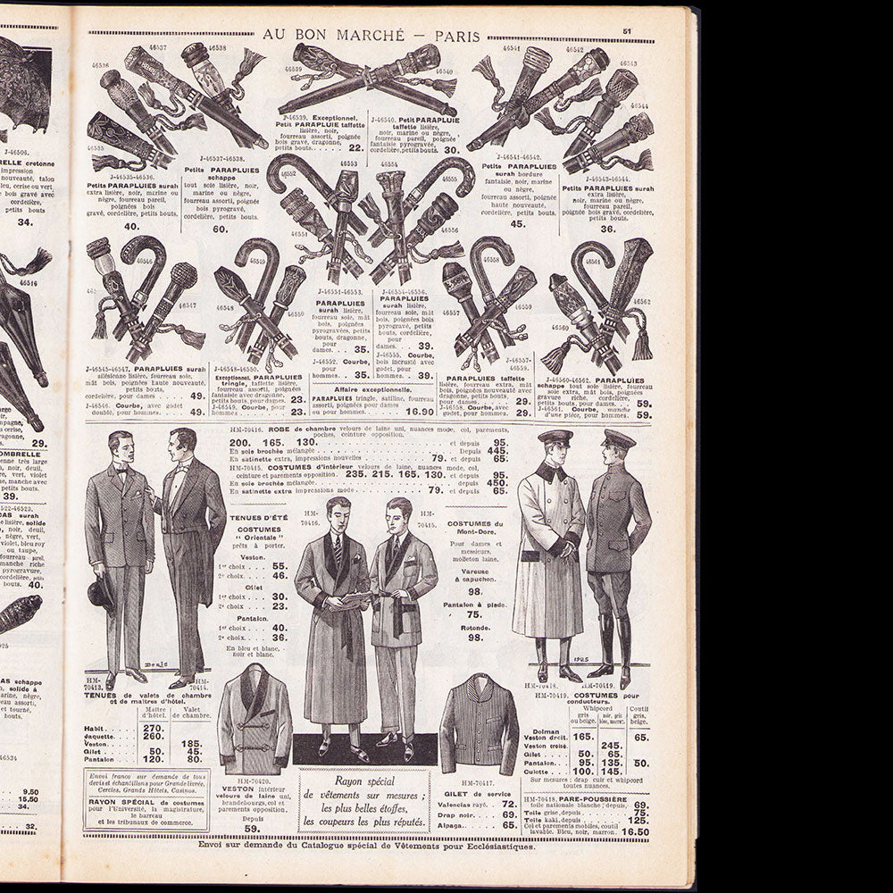 Au Bon Marché - Catalogue de l'été 1925