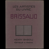 Pierre Brissaud - Les Artistes du Livre (1928)