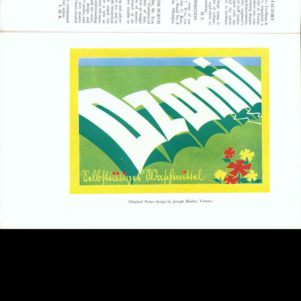 Commercial Art, The Advertisers Magazine, April 1929