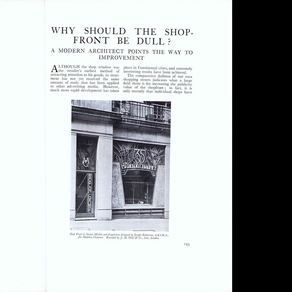 Commercial Art, The Advertisers Magazine, April 1929