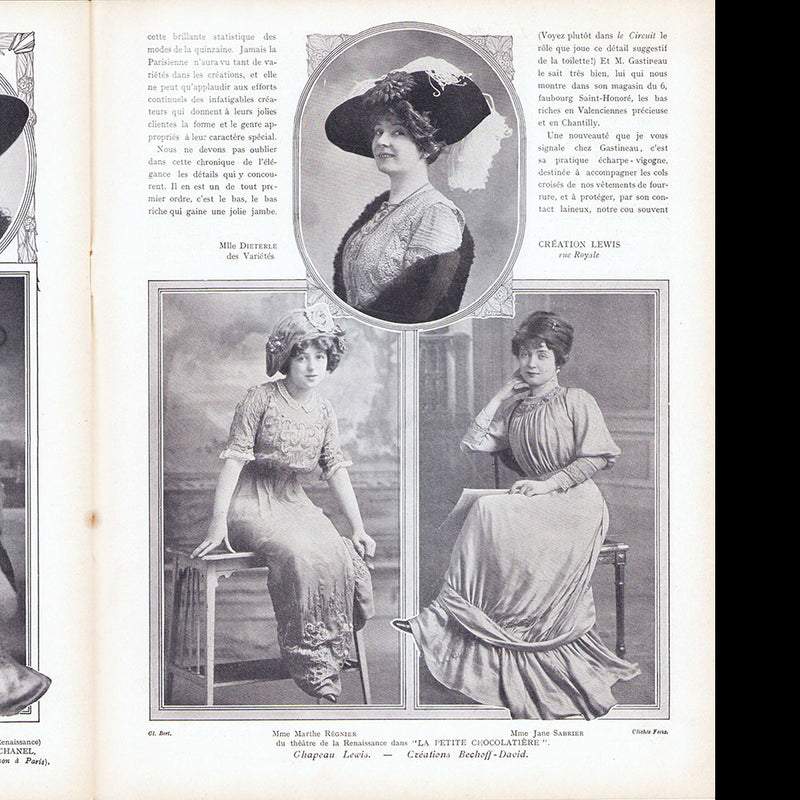 Comoedia illustré (15 novembre 1909), couverture d'Argnani