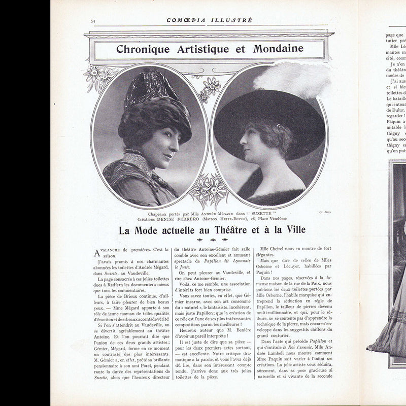 Comoedia illustré (15 octobre 1909), couverture de Léonardi