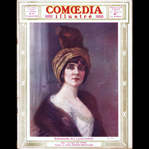 Comoedia illustré (15 janvier 1910), couverture de Léonardi