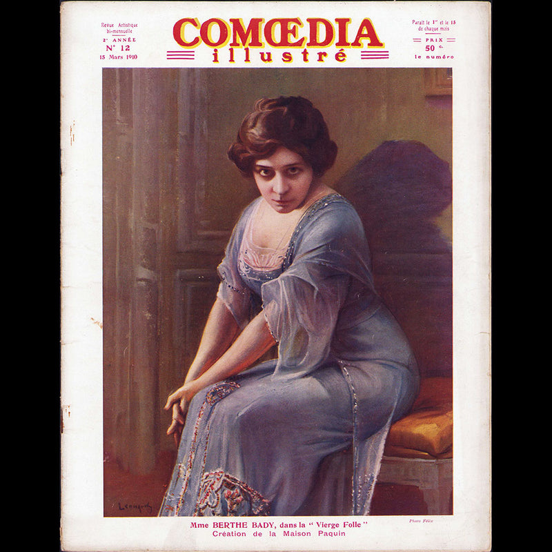 Comoedia illustré (15 mars 1910), couverture de Léonardi