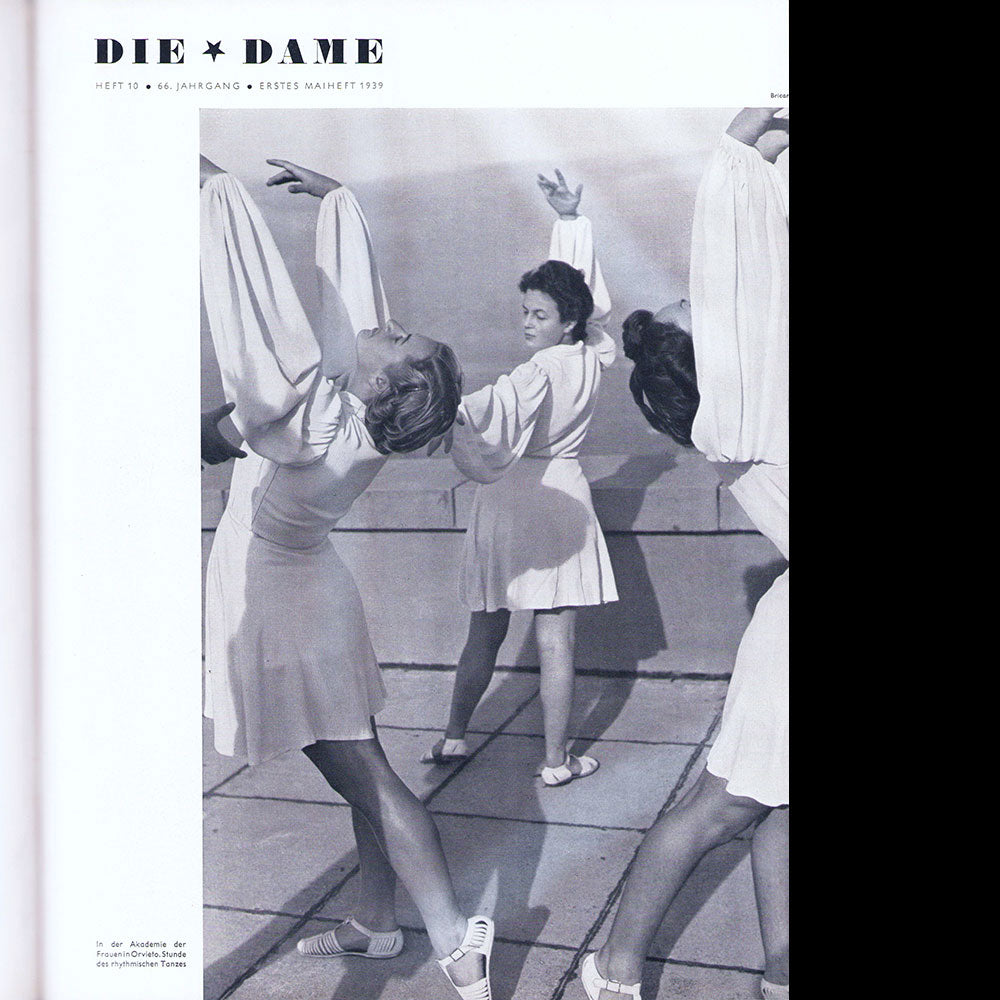 Die Dame 1939, réunion de 13 numéros (janvier à juillet 1939)