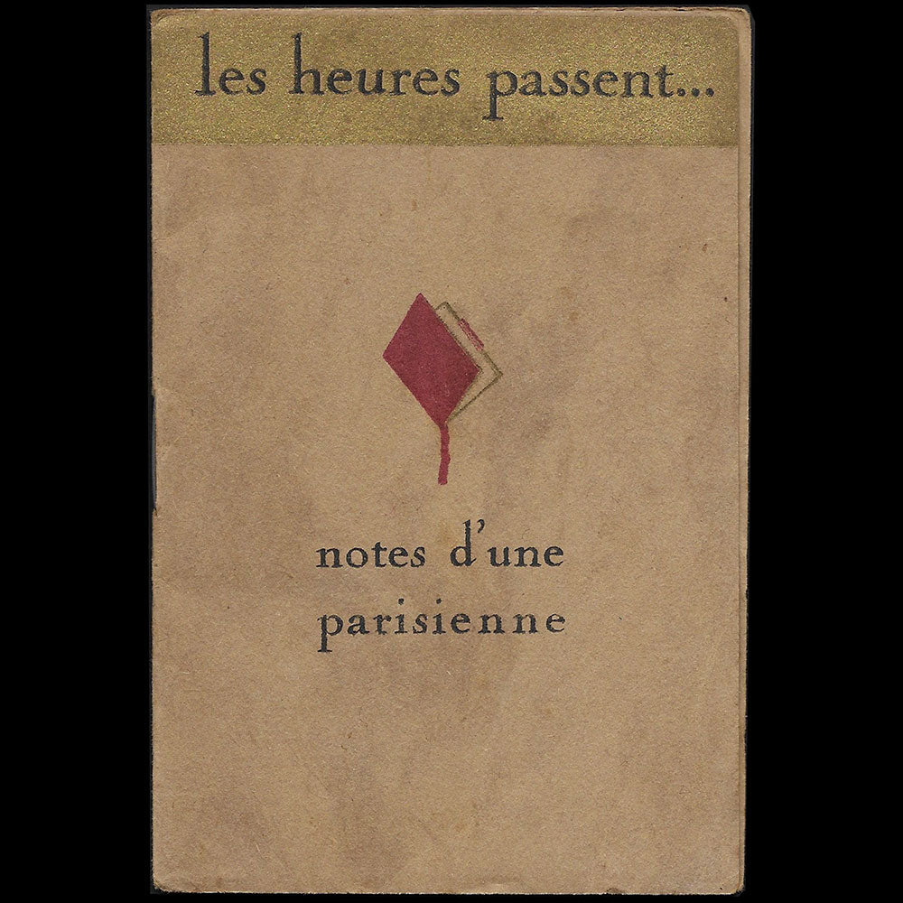 Edith - Les Heures passent, notes d'une Parisienne (1920s)