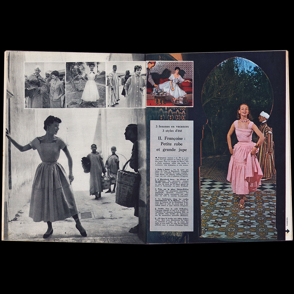 Elle (27 avril 1953), couverture de Dambier