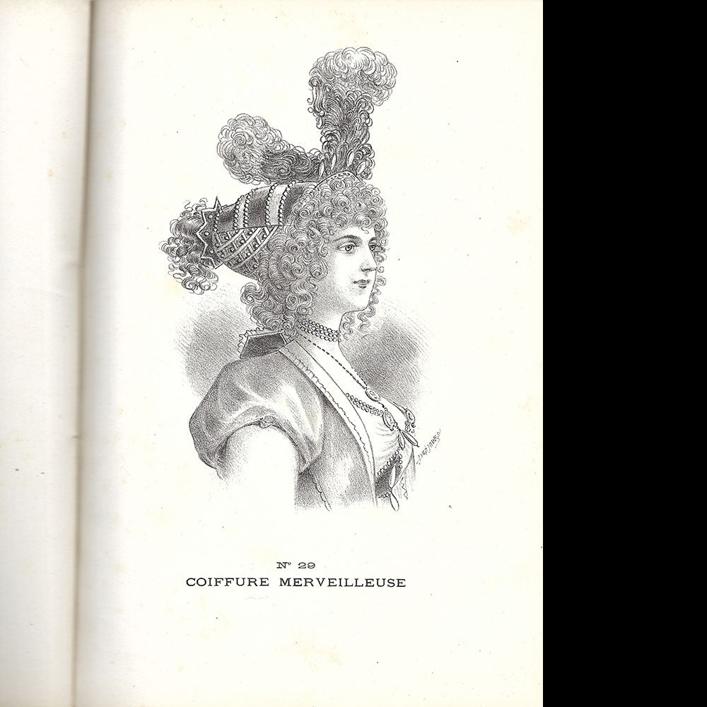 Exposition universelle de Paris - Catalogue illustré des coiffures exposées par l'Académie École Française au Palais du Costume (1900)