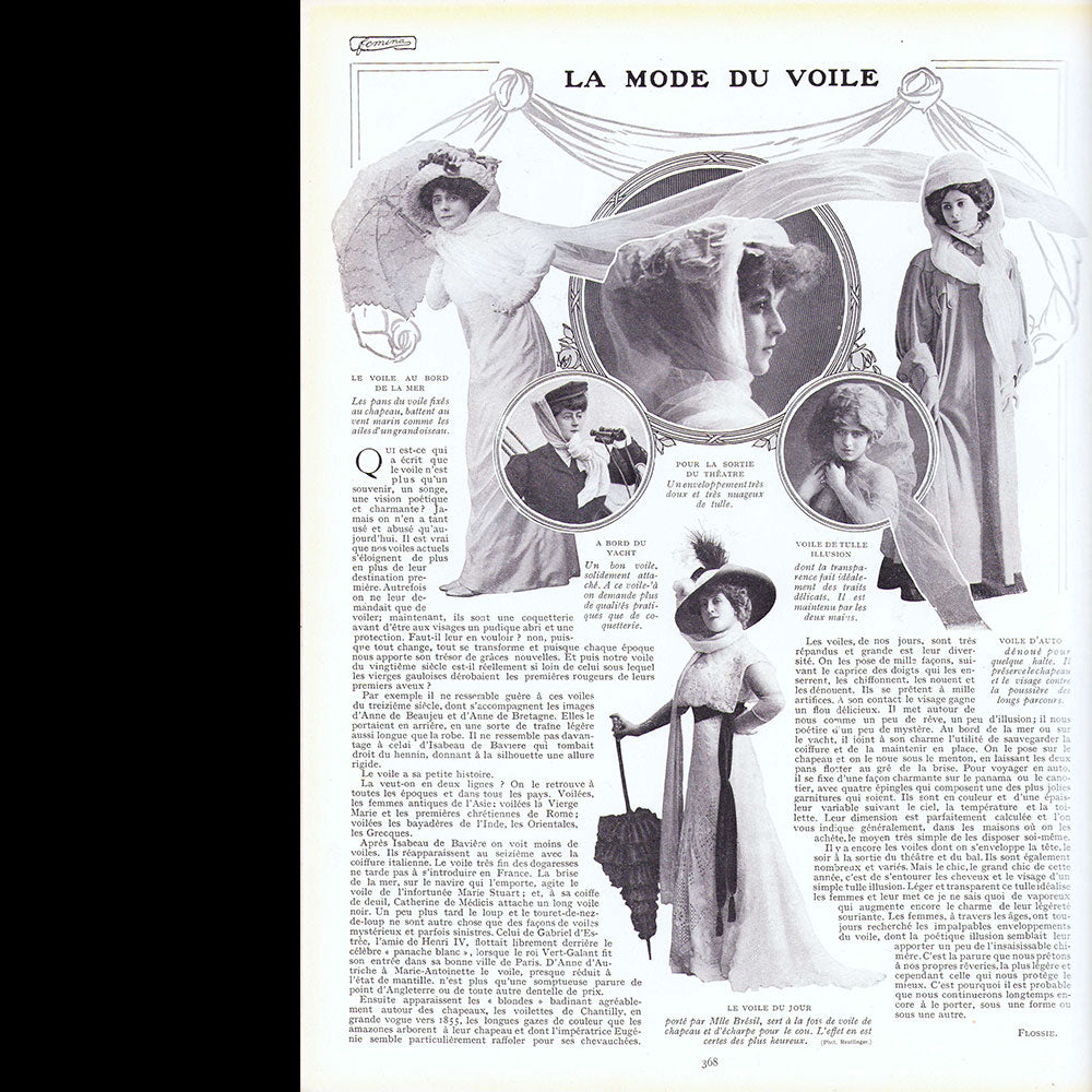 Fémina - Réunion des 24 numéros de l'année 1908 (janvier à décembre 1908)