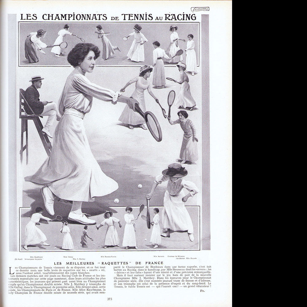 Fémina - Réunion des 24 numéros de l'année 1909 (janvier à décembre 1909)