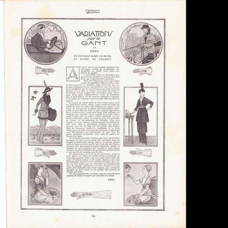 Fémina (15 novembre 1913), couverture de Gorguet