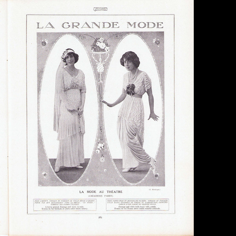Fémina (15 octobre 1913), couverture d'André Soulié