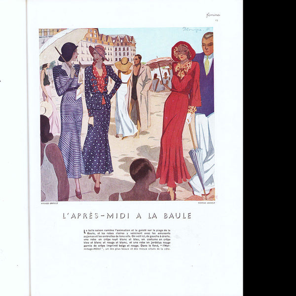 Fémina (mai 1931), couverture de Weclawowicz