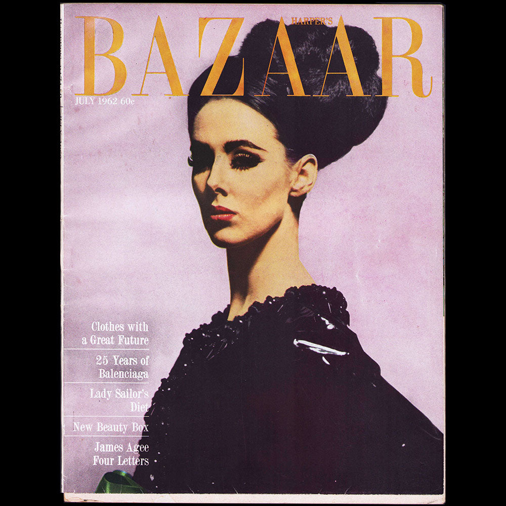 Harper's Bazaar (1962, juillet), couverture de Kublin