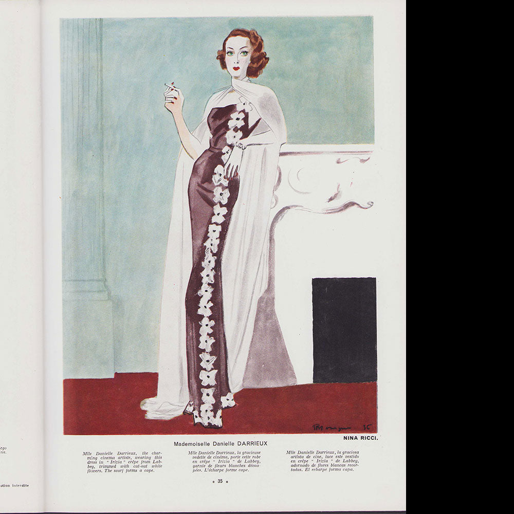 L'Officiel de la mode et de la couture de Paris - mai 1936
