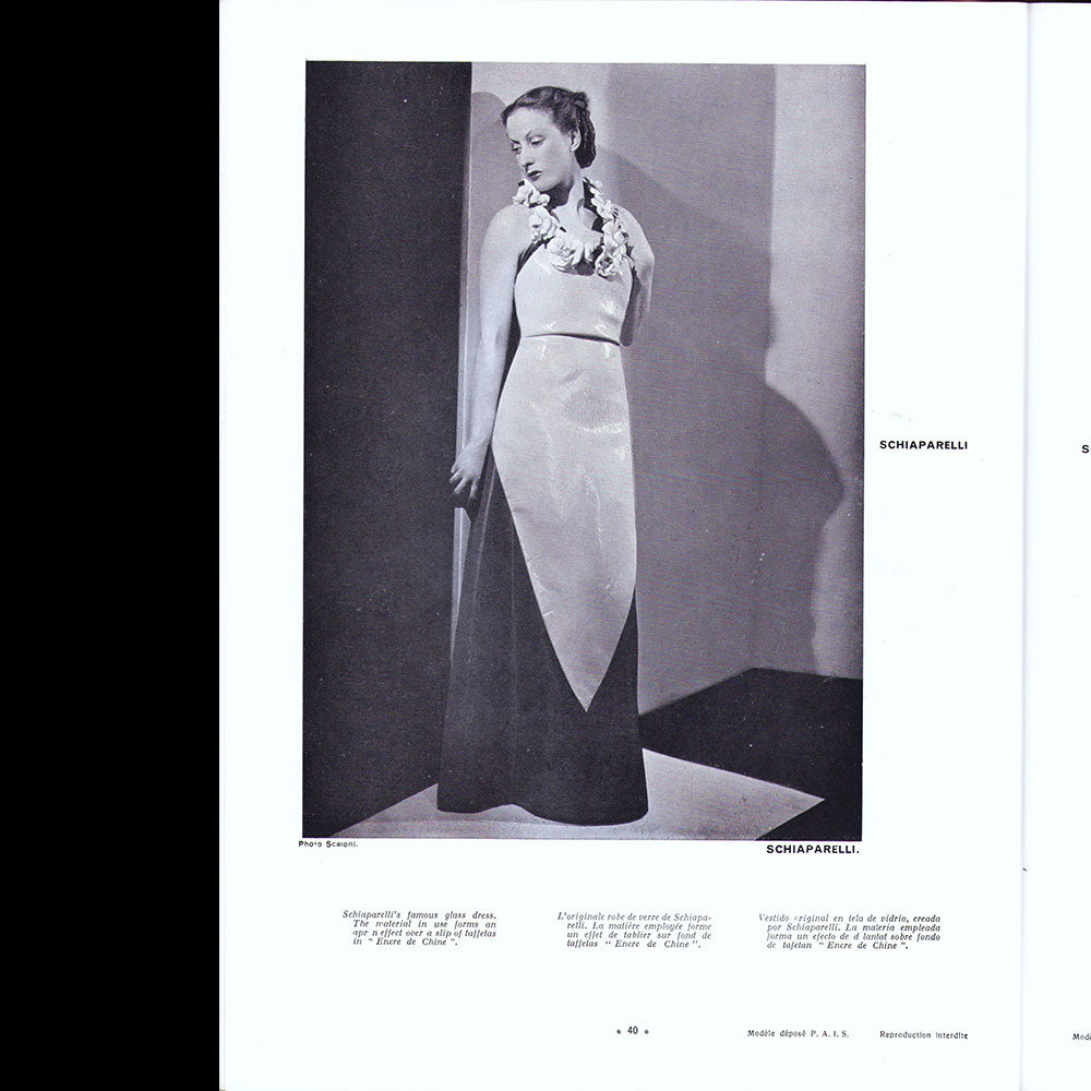 L'Officiel de la mode et de la couture de Paris - février 1935