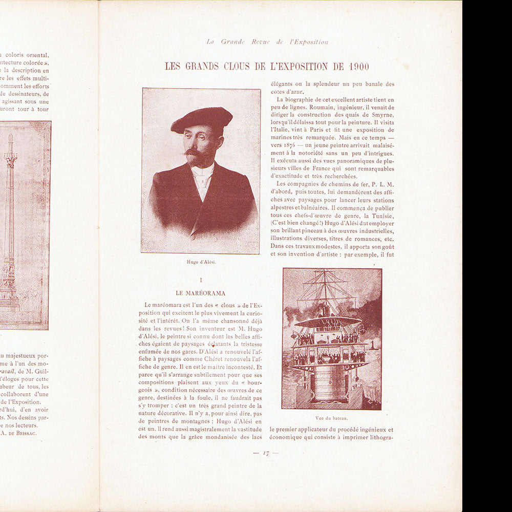 1900, La Grande Revue de L'Exposition, n°1 (novembre 1899)