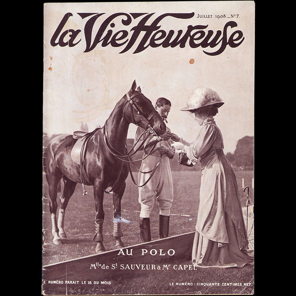 La Vie Heureuse, juillet 1908