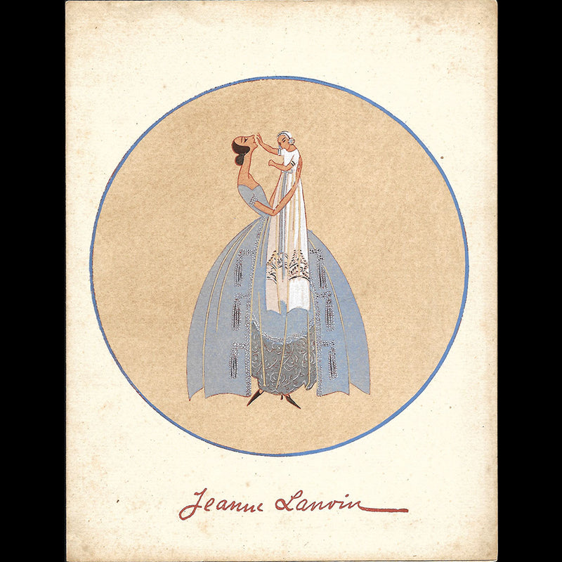 Jeanne Lanvin - Invitation (circa 1918)