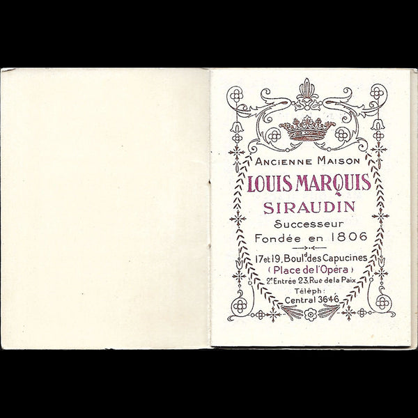 Georges Lepape - Calendrier illustrée pour Louis Marquis (1924)