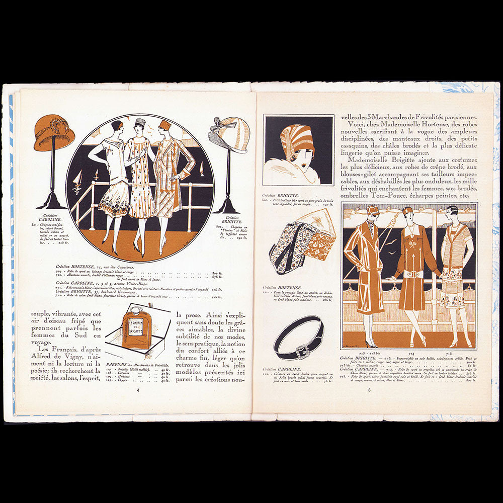 Les Frivolités et le Bon Goût, n°2, couverture de Pierre Brissaud (1922)