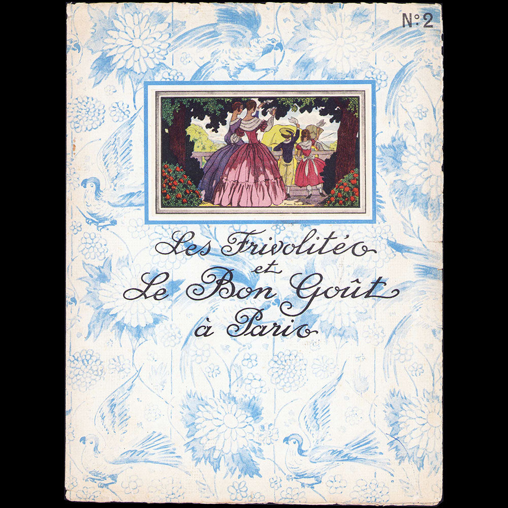 Les Frivolités et le Bon Goût, n°2, couverture de Pierre Brissaud (1922)