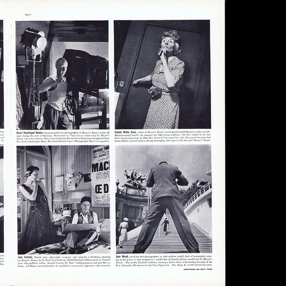 Life - Reporting Paris Style for US women (6 September 1937)