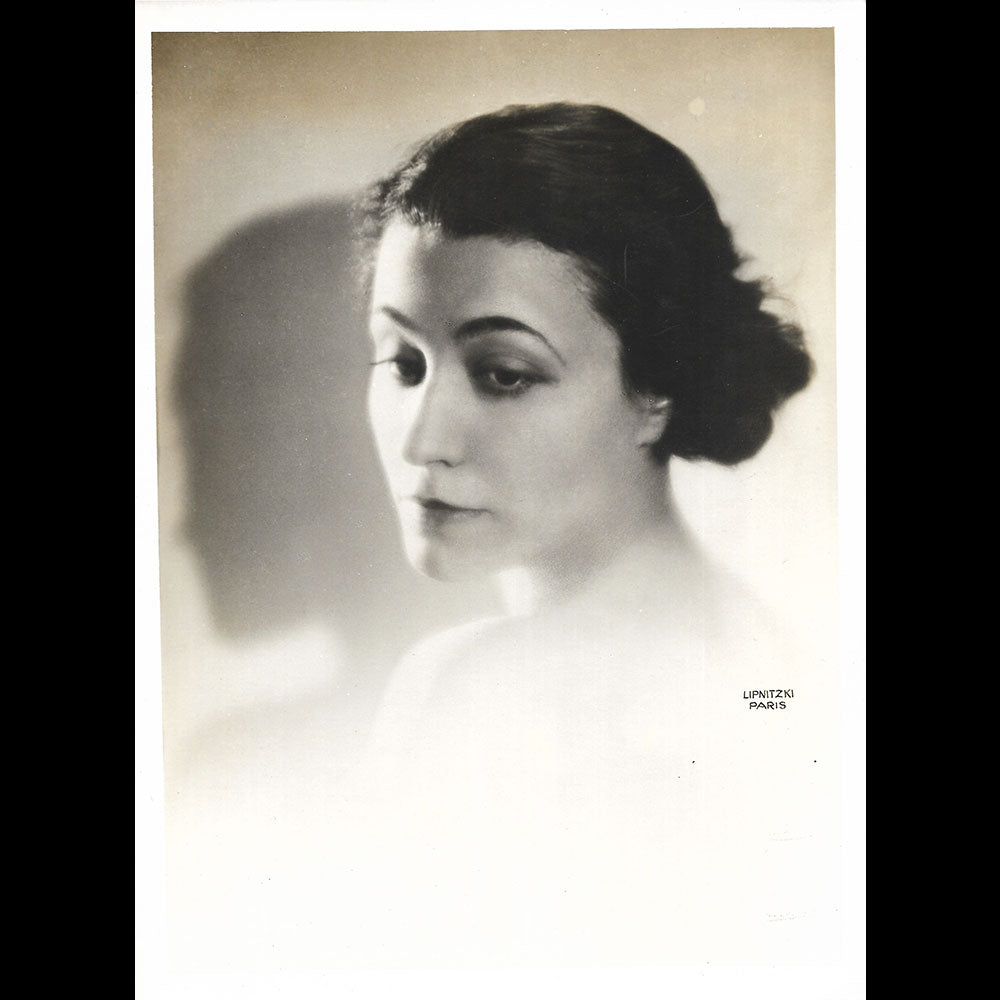 Boris Lipnitzki - Portrait de Maria Lani (circa 1929)
