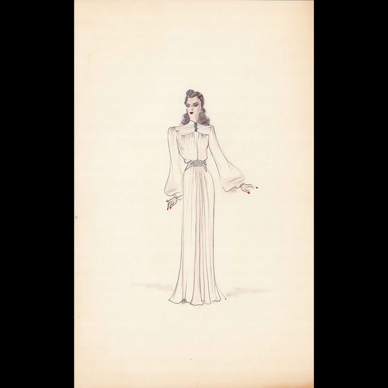 Maggy Rouff - Robe du soir (1940s)