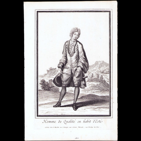 Mariette - Homme de Qualité en Habit d'Esté (circa 1690-1710)
