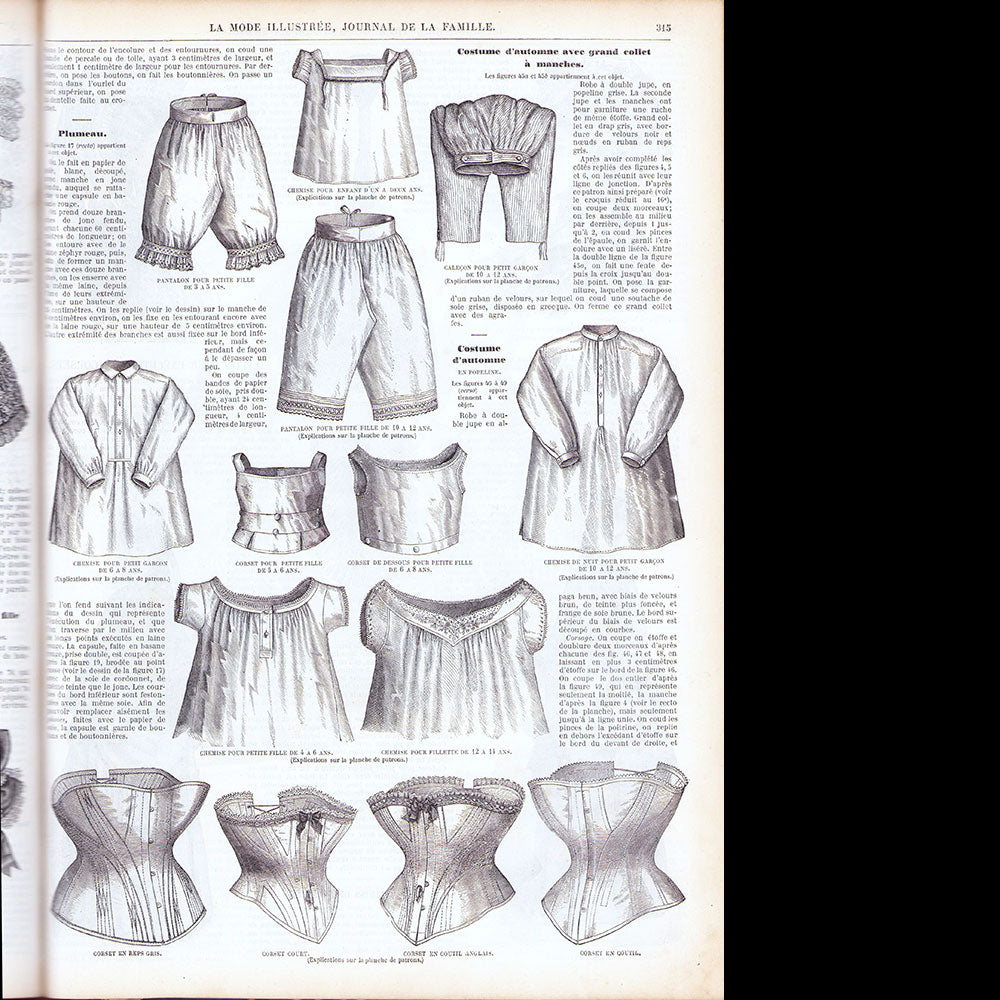 La Mode Illustrée, année 1871