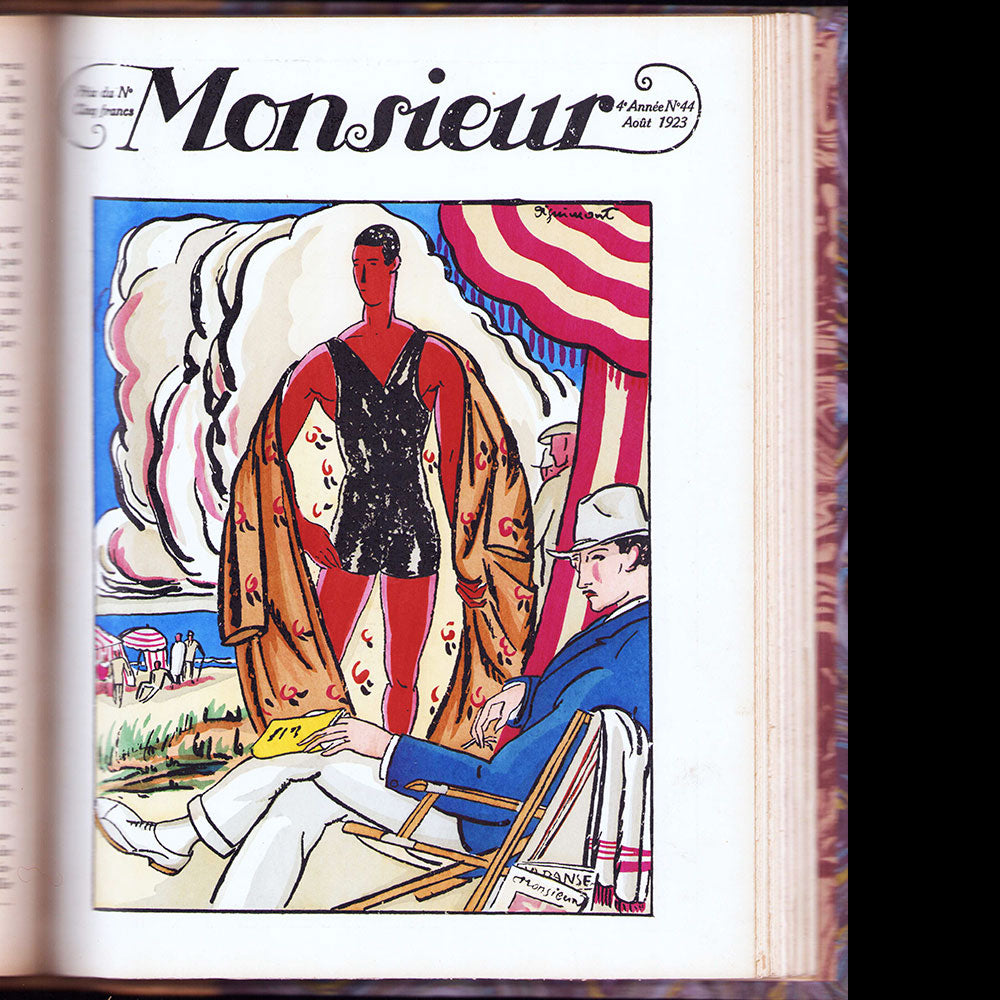 Monsieur, Revue des élégances - Réunion des 12 livraisons de janvier à décembre 1923