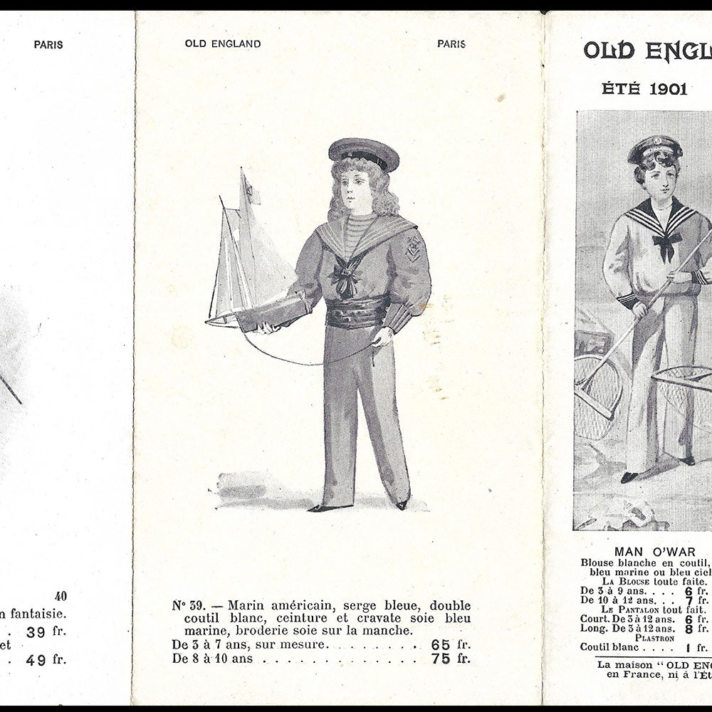 Old England, Saison Eté 1901