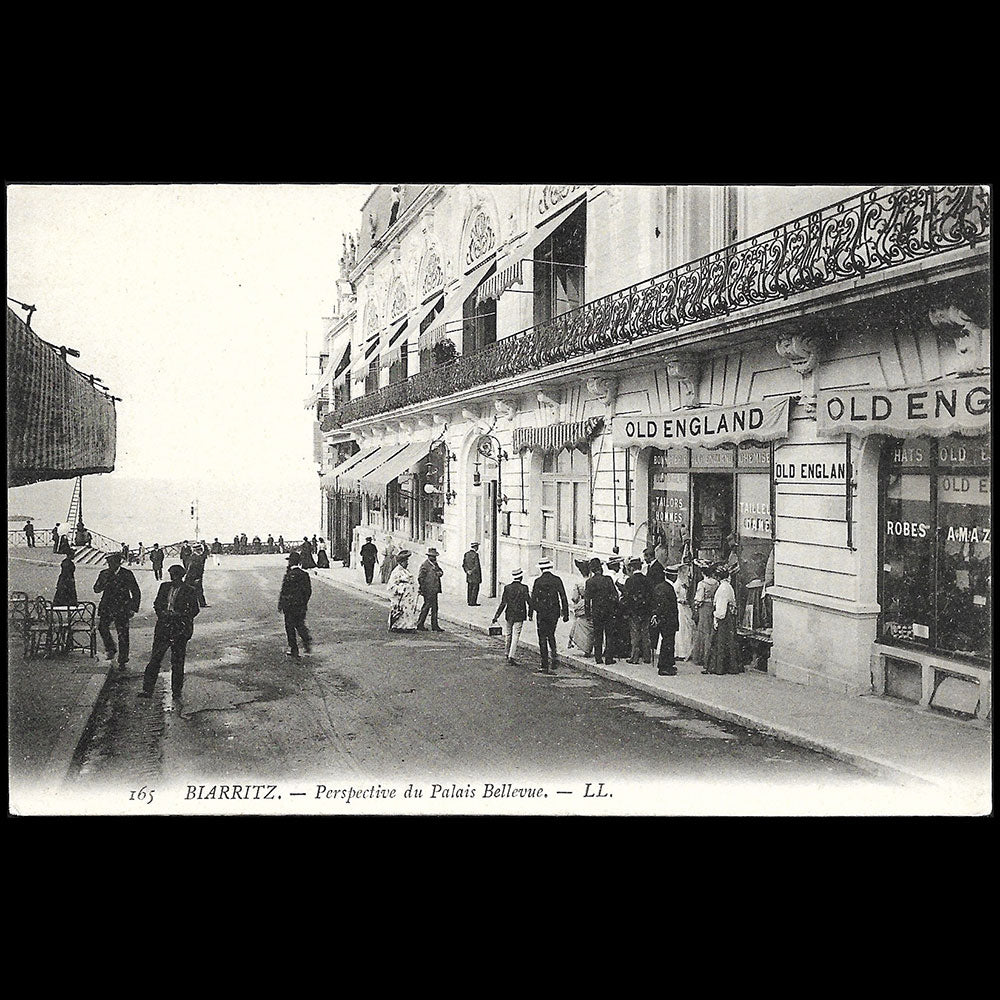 Old England - Boutique de Biarritz, Palais Bellevue (1910s)