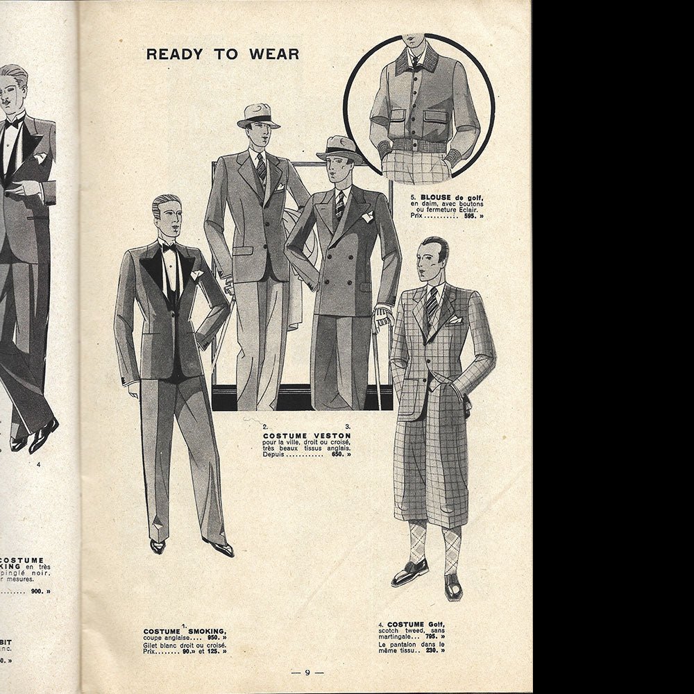 Old England - Catalogue Nouveautés pour l'Hiver (1930s)