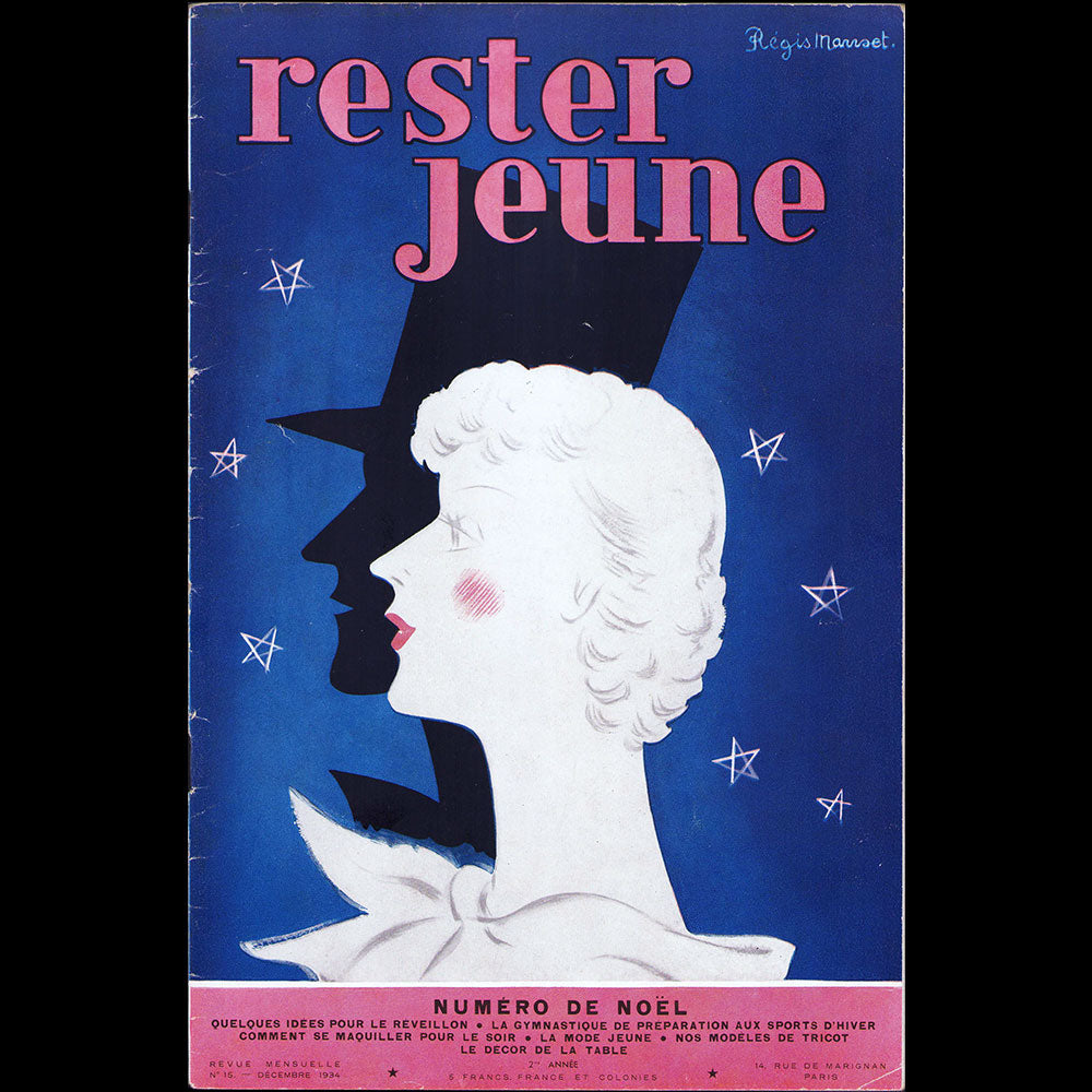 Rester Jeune, décembre 1934
