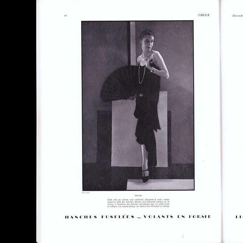 Vogue France (1er décembre 1928), couverture de Benito