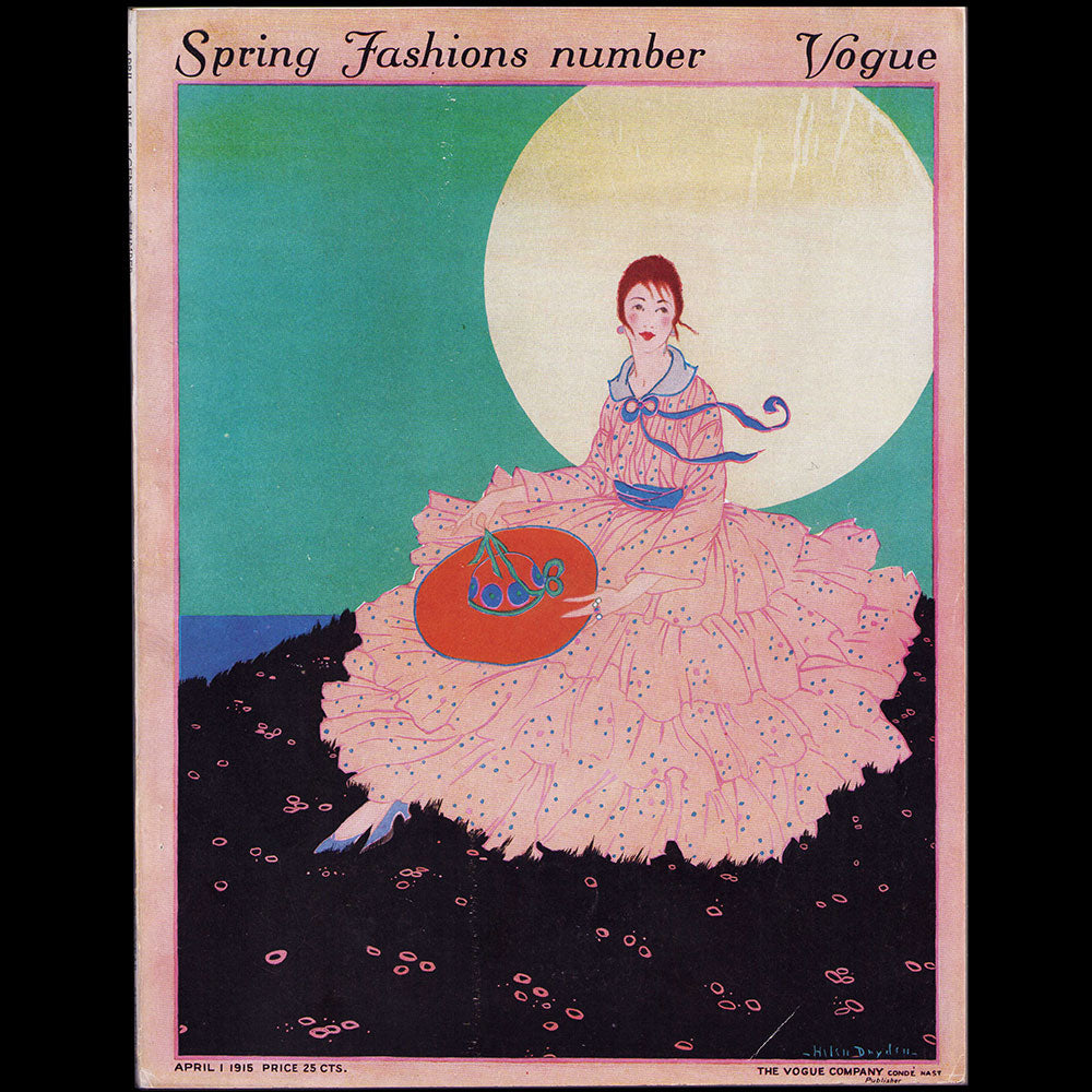 Vogue US (1st April 1915), couverture de Helen Dryden