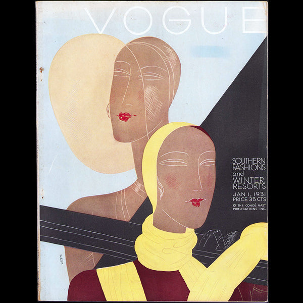 Vogue US (1st January 1931), couverture de Bénito