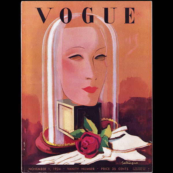 Affiche de la couverture de Vogue-Mai 1934