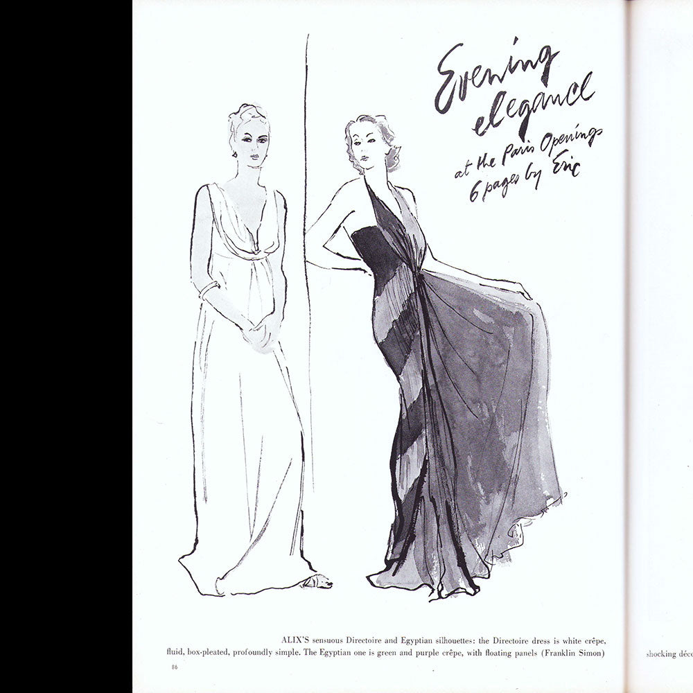 Vogue US (15 September 1937), couverture d'Eric