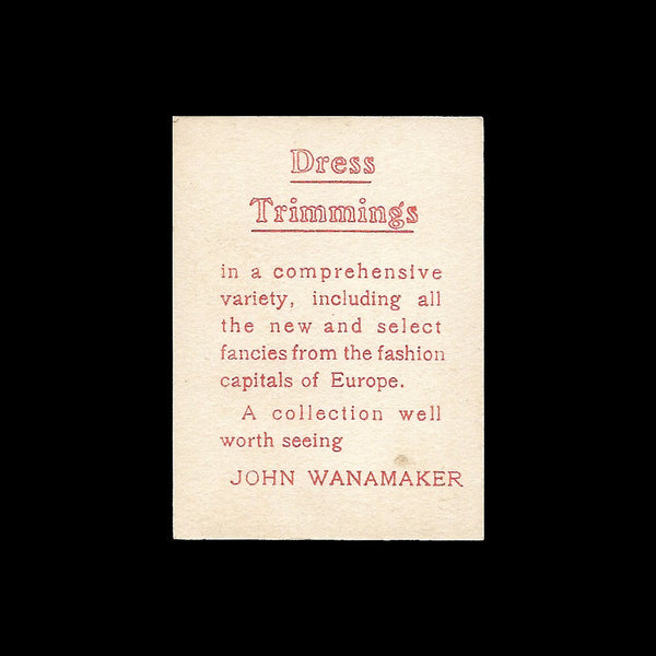 Wanamaker - A collection worth well seing (1903)