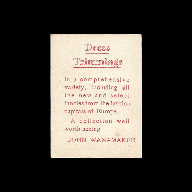 Wanamaker - A collection worth well seing (1903)