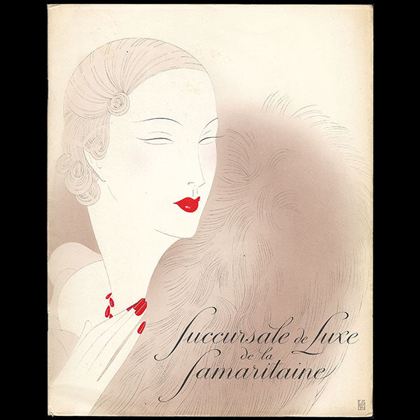 Succursale de luxe de la Samaritaine, couverture de Reynaldo Luza (circa 1925-1930)