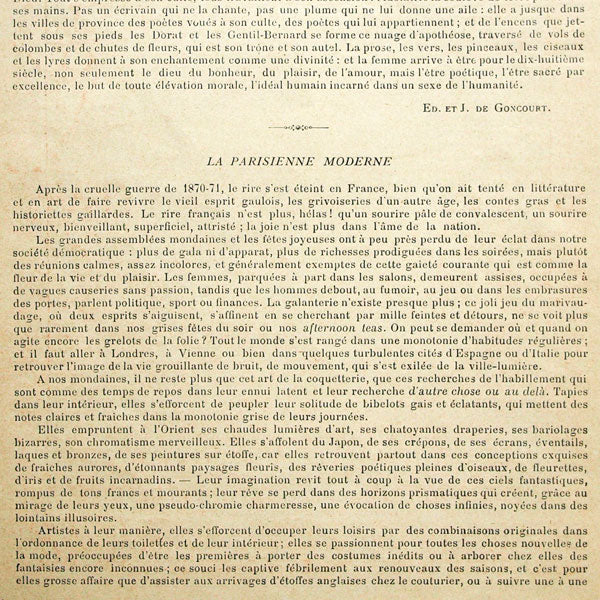 La Femme, album spécial des Annales Politiques et Littéraires, 15 juin 1894