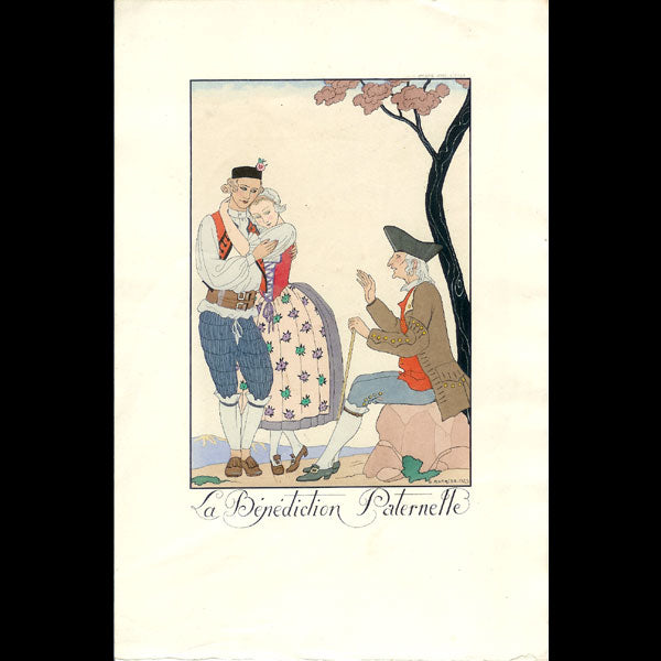 Falbalas et Fanfreluches, 1924 : La Bénédiction Paternelle de George Barbier