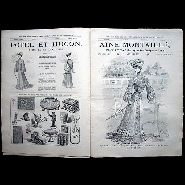 The New York Herald Fashion Supplement, April 26th, 1903